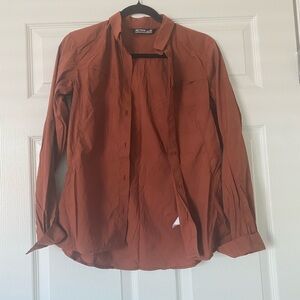 ARC’TERYX Terracotta Orange Button Up